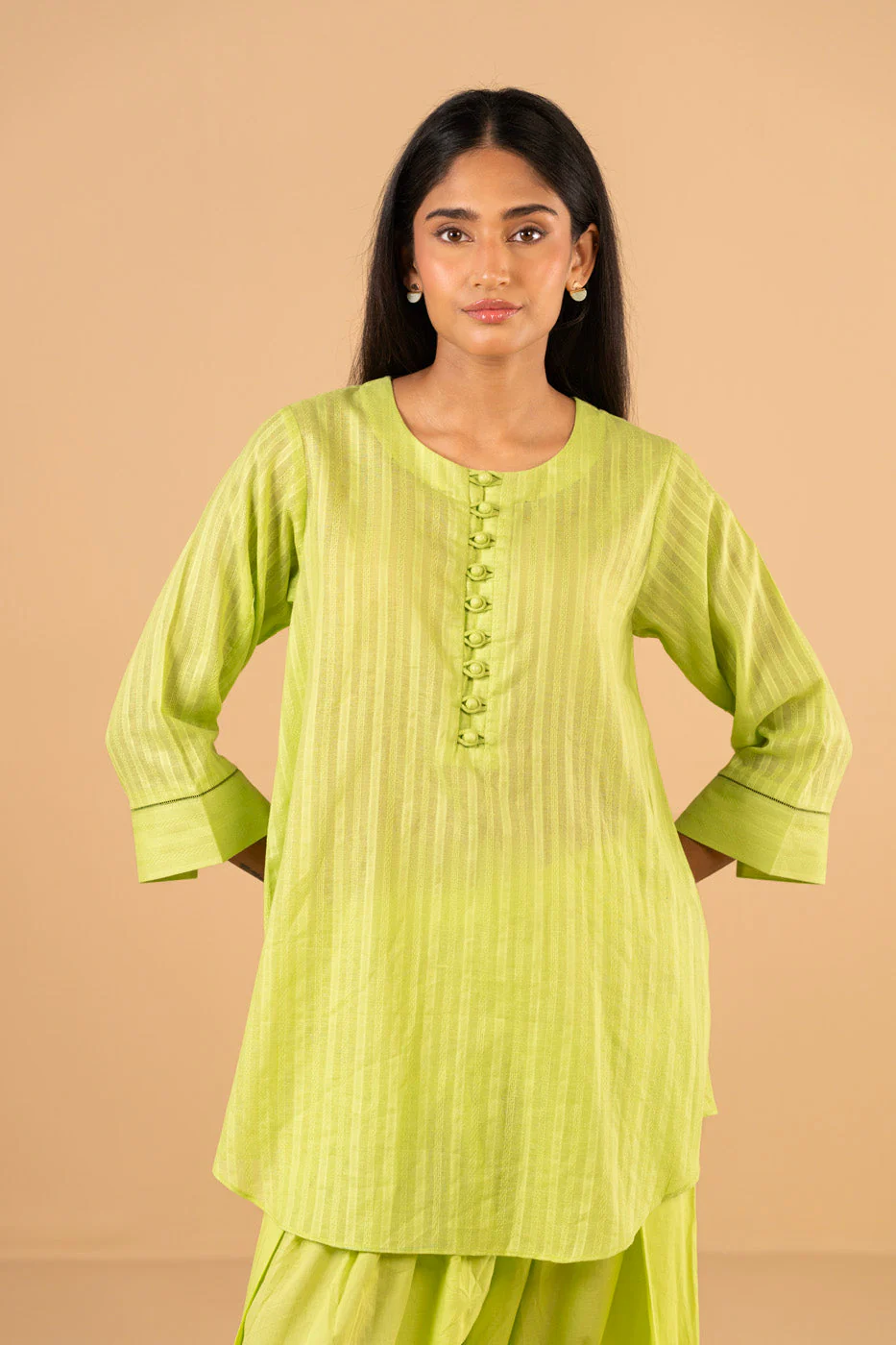 RTW  | SHIRT & FARSHI SHALWAR - Image 2