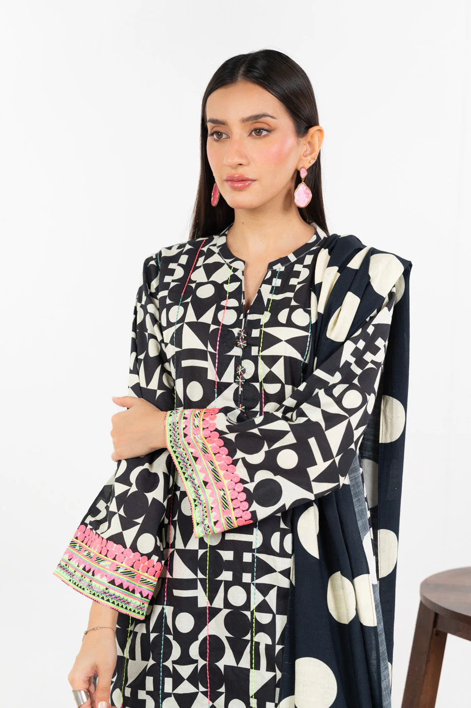 RTW | SHIRT, TROUSER & DUPATTA - Image 2