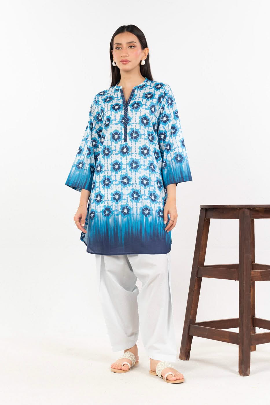 RTW | SHIRT, TROUSER & DUPATTA - Image 4