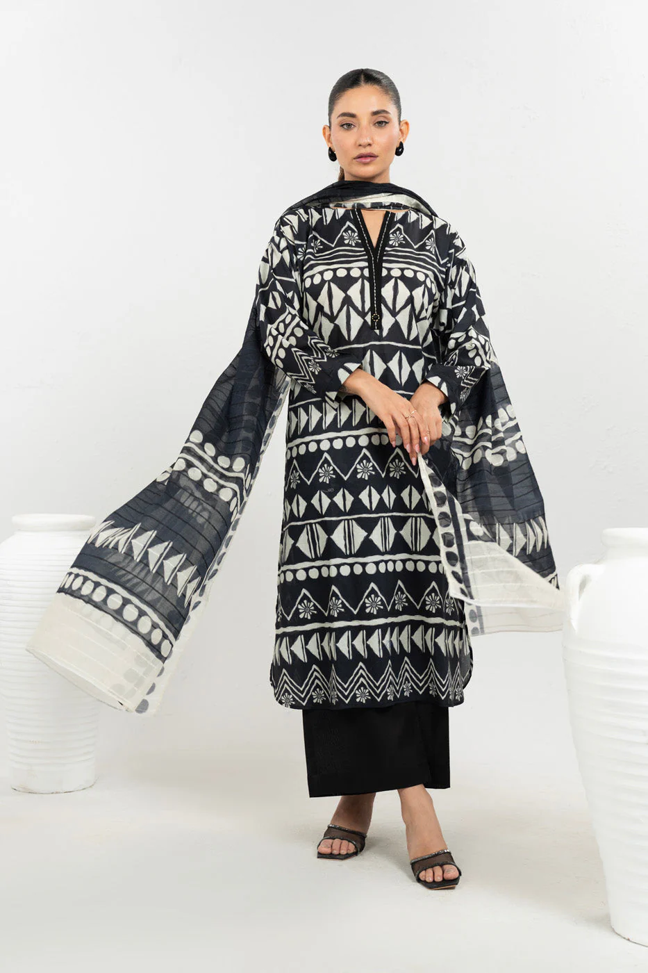 RTW | SHIRT, TROUSER & DUPATTA