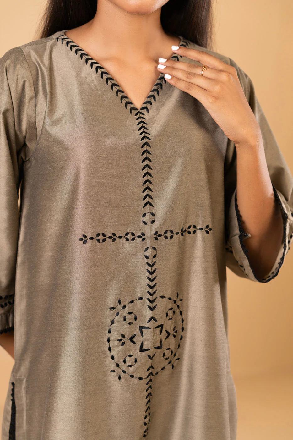 RTW | SHIRT, TROUSER & DUPATTA - Image 4