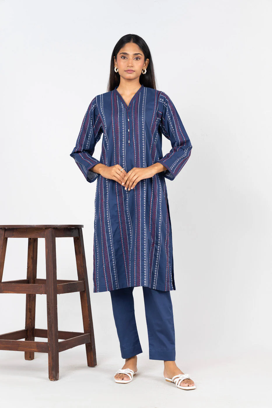 RTW | SHIRT, TROUSER & DUPATTA - Image 4