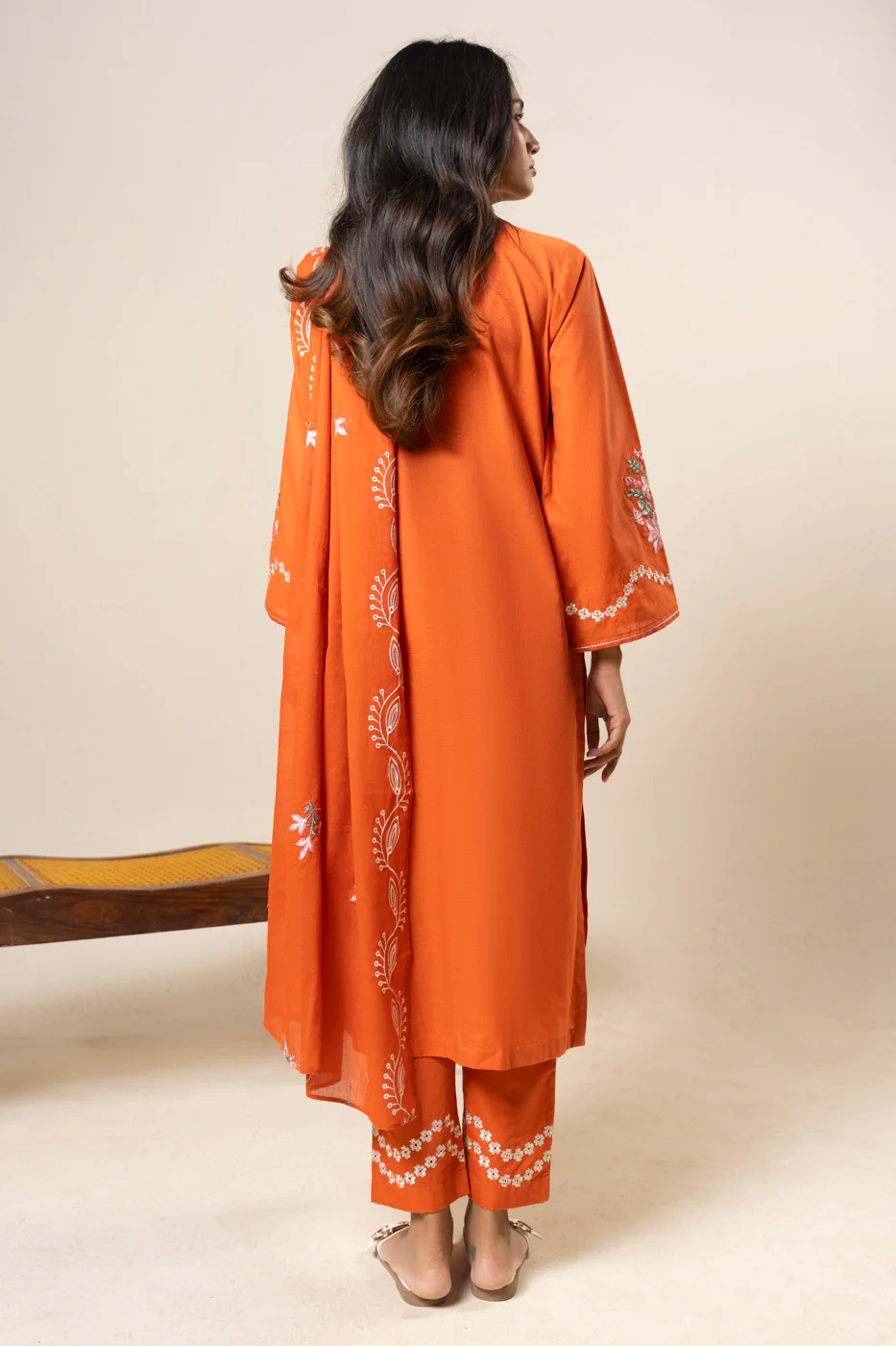 RTW | SHIRT, TROUSER & DUPATTA - Image 5