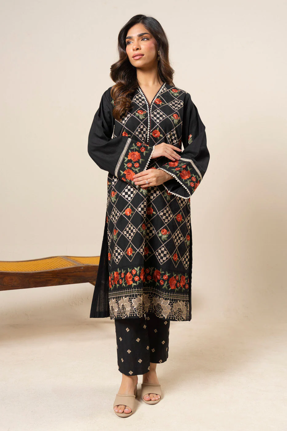 RTW | SHIRT, TROUSER & DUPATTA - Image 4