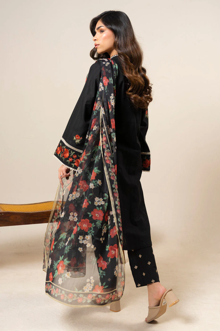 RTW | SHIRT, TROUSER & DUPATTA - Image 5