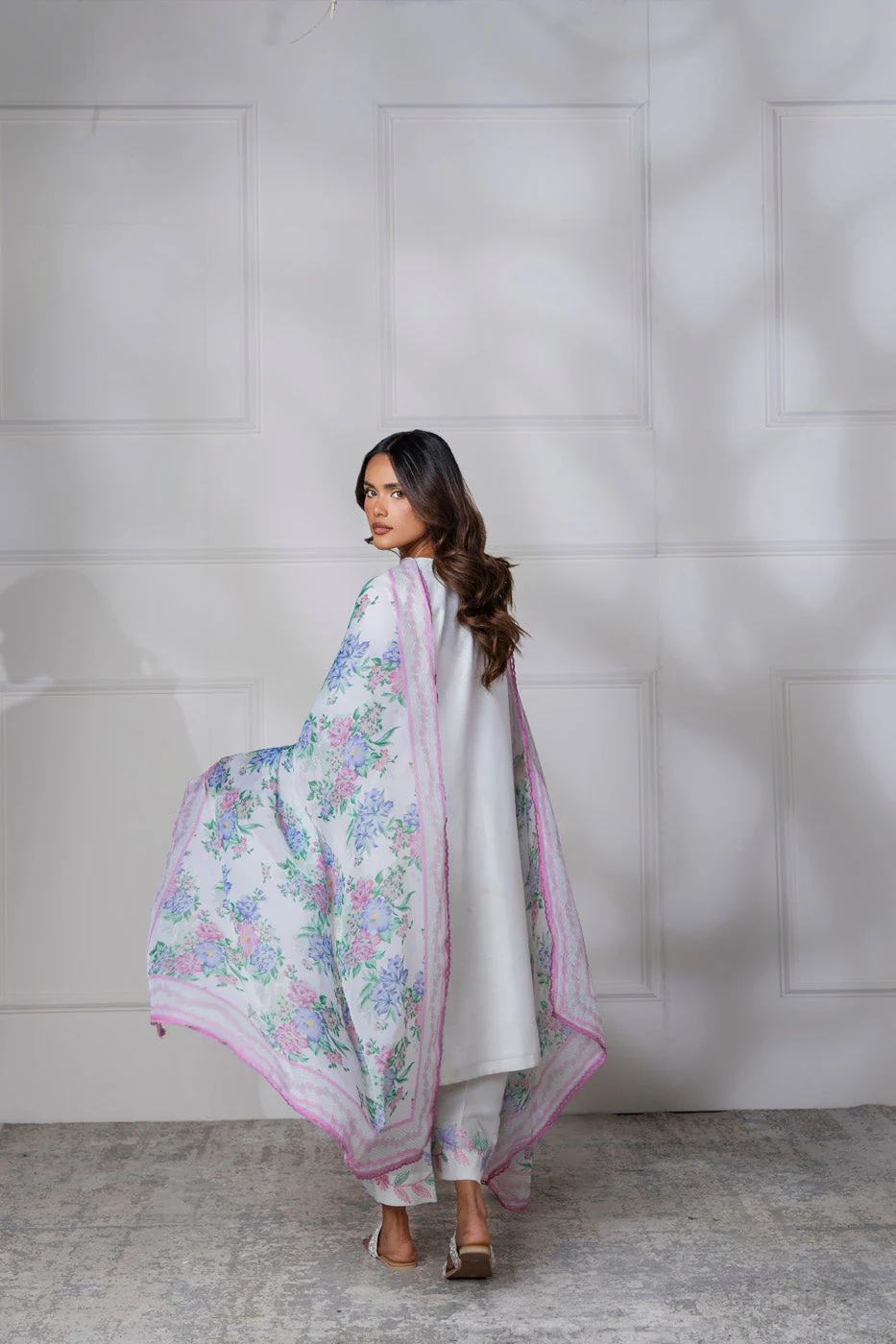 RTW | SHIRT, TROUSER & DUPATTA - Image 3