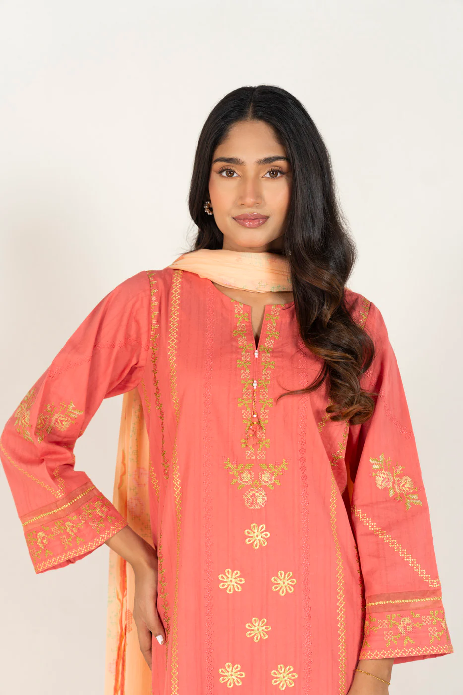 RTW | SHIRT, TROUSER & DUPATTA - Image 2