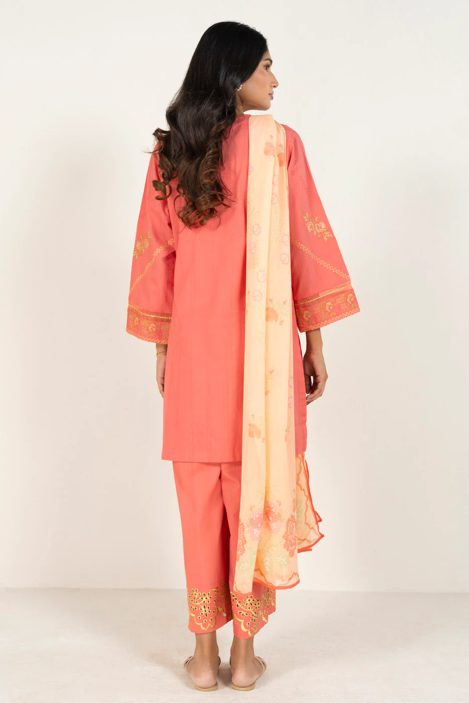 RTW | SHIRT, TROUSER & DUPATTA - Image 3
