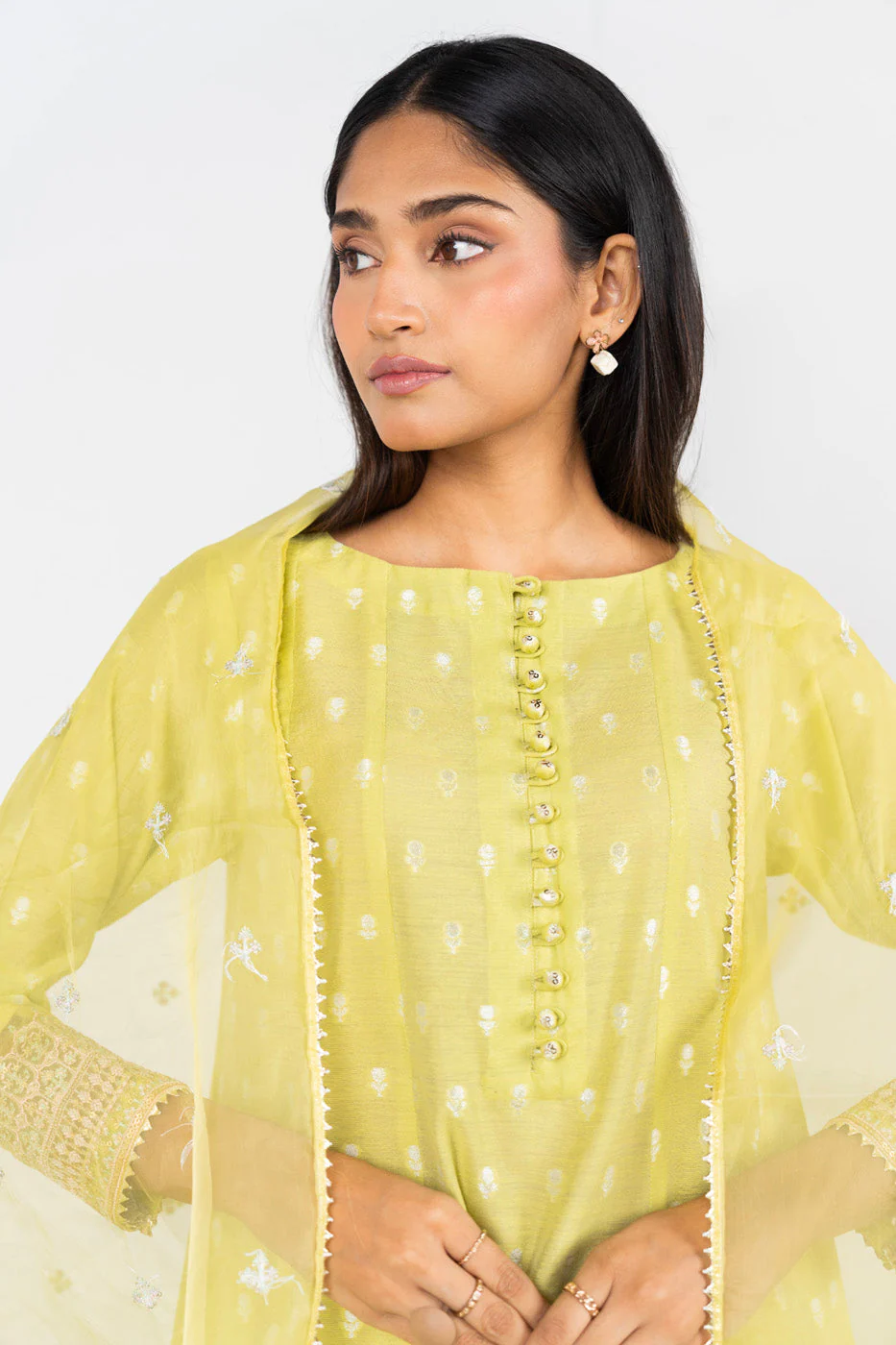 RTW | SHIRT, TROUSER & DUPATTA - Image 3