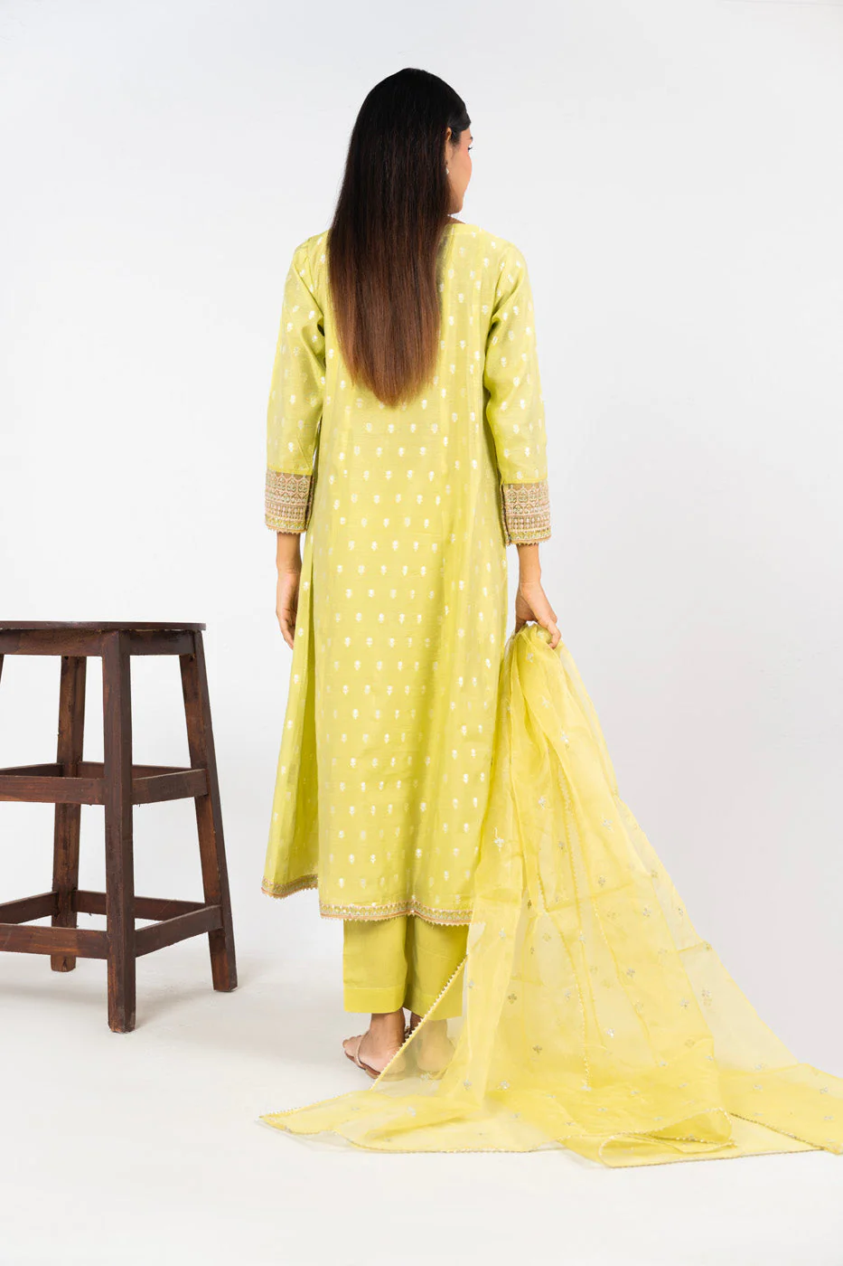 RTW | SHIRT, TROUSER & DUPATTA - Image 5