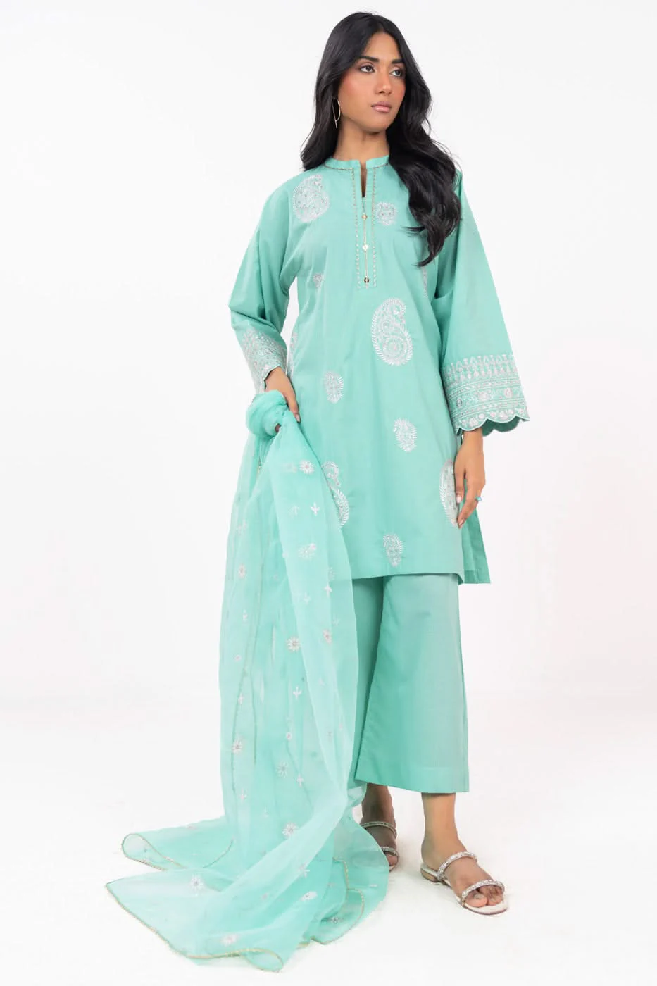 RTW | SHIRT, TROUSER & DUPATTA