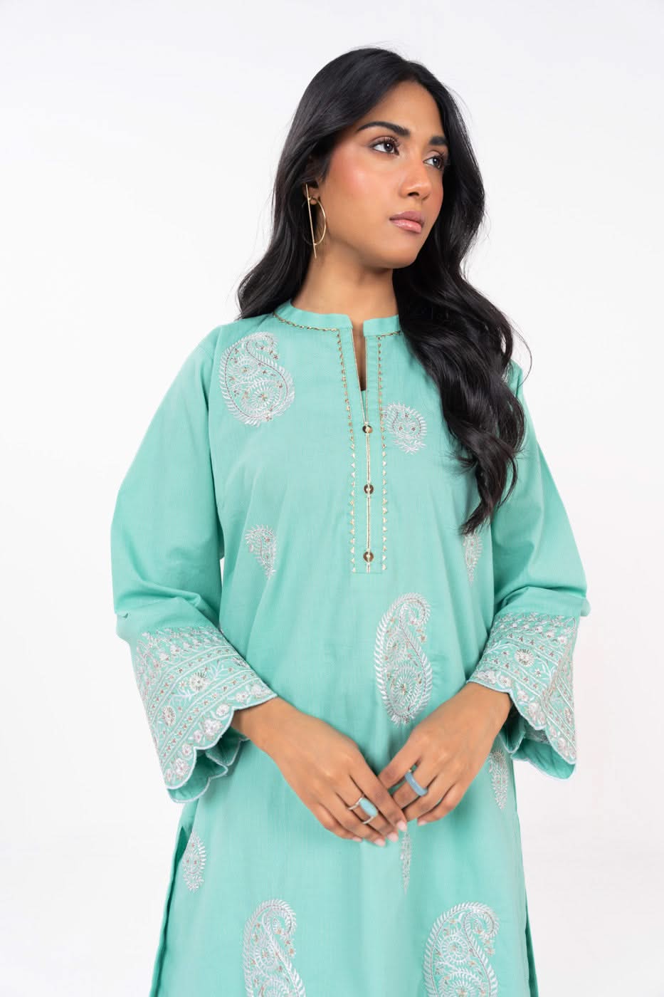 RTW | SHIRT, TROUSER & DUPATTA - Image 3