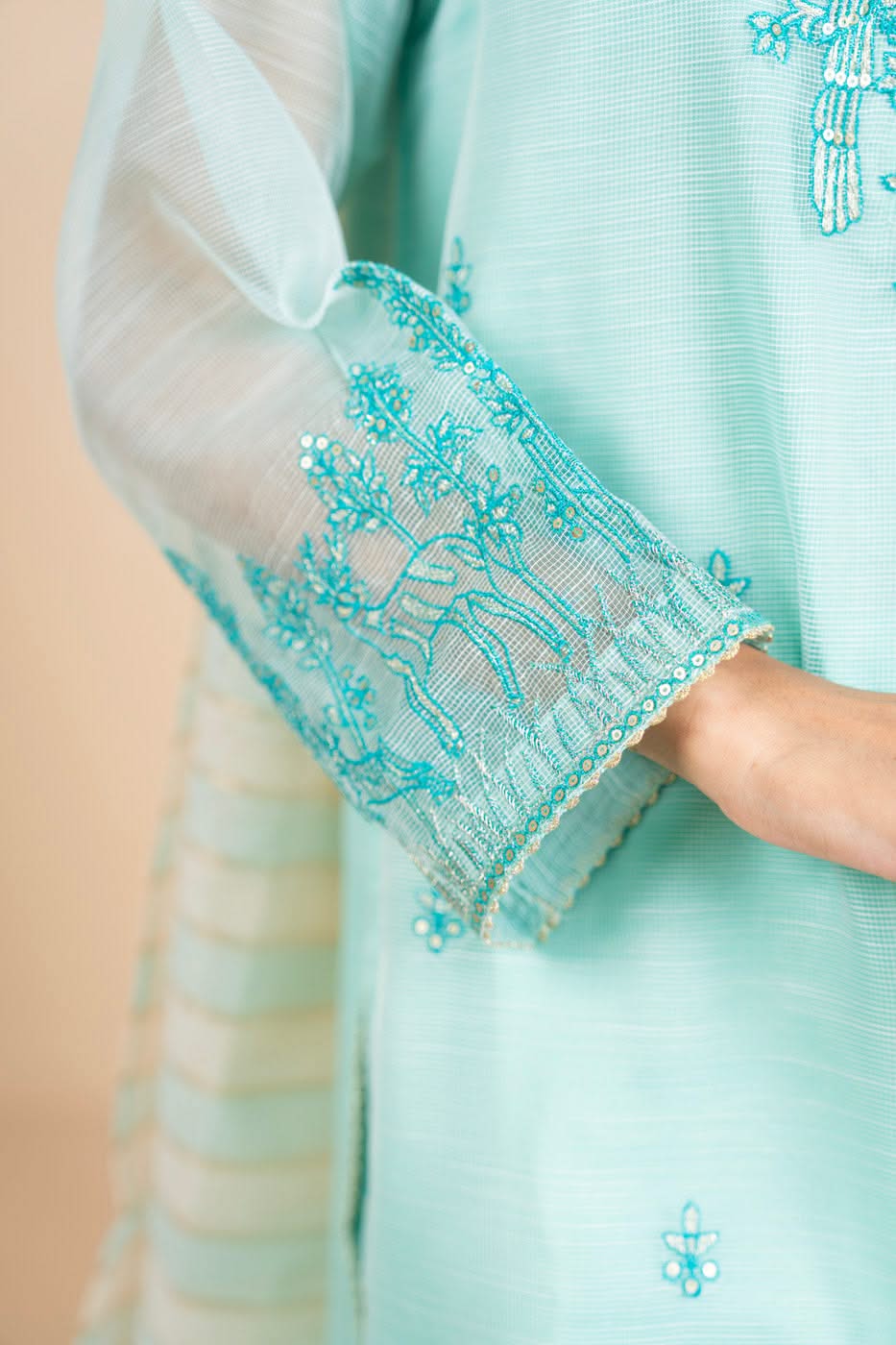 RTW | SHIRT, TROUSER & DUPATTA - Image 4