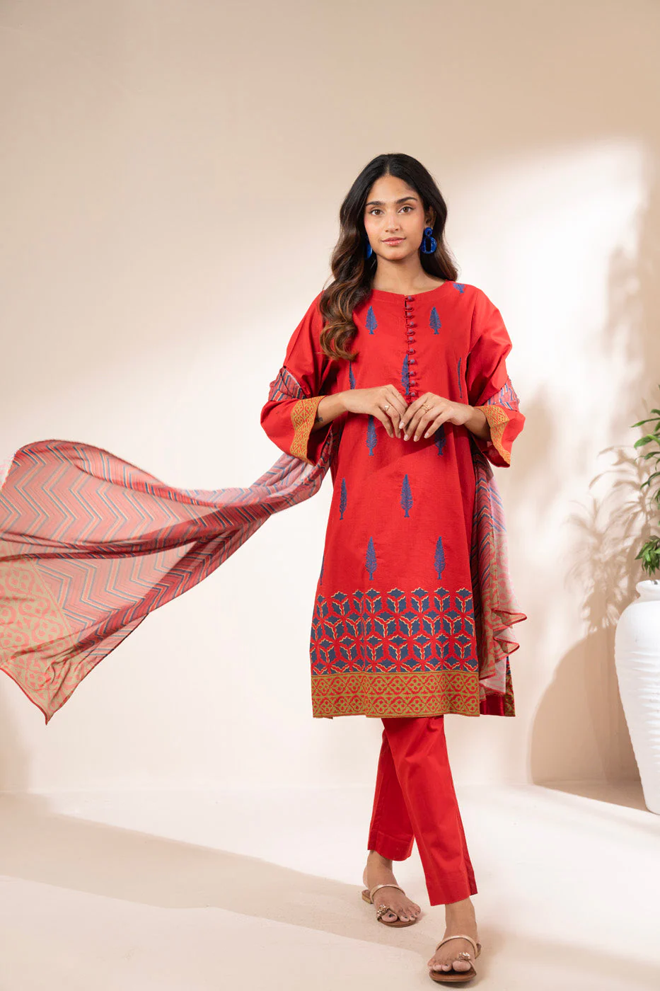 RTW  | SHIRT, TROUSER & DUPATTA