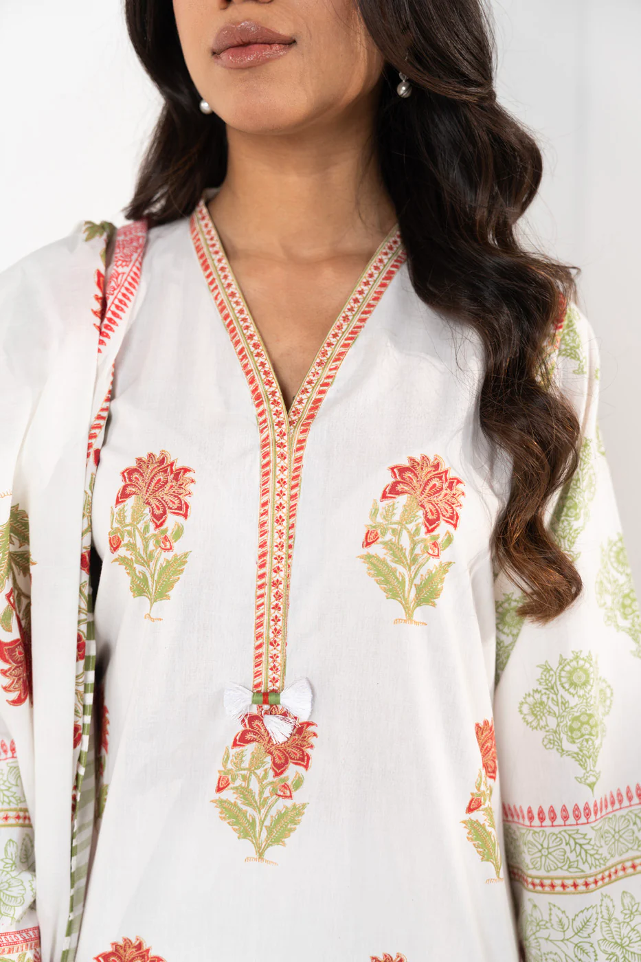 RTW  | SHIRT, TROUSER & DUPATTA - Image 3