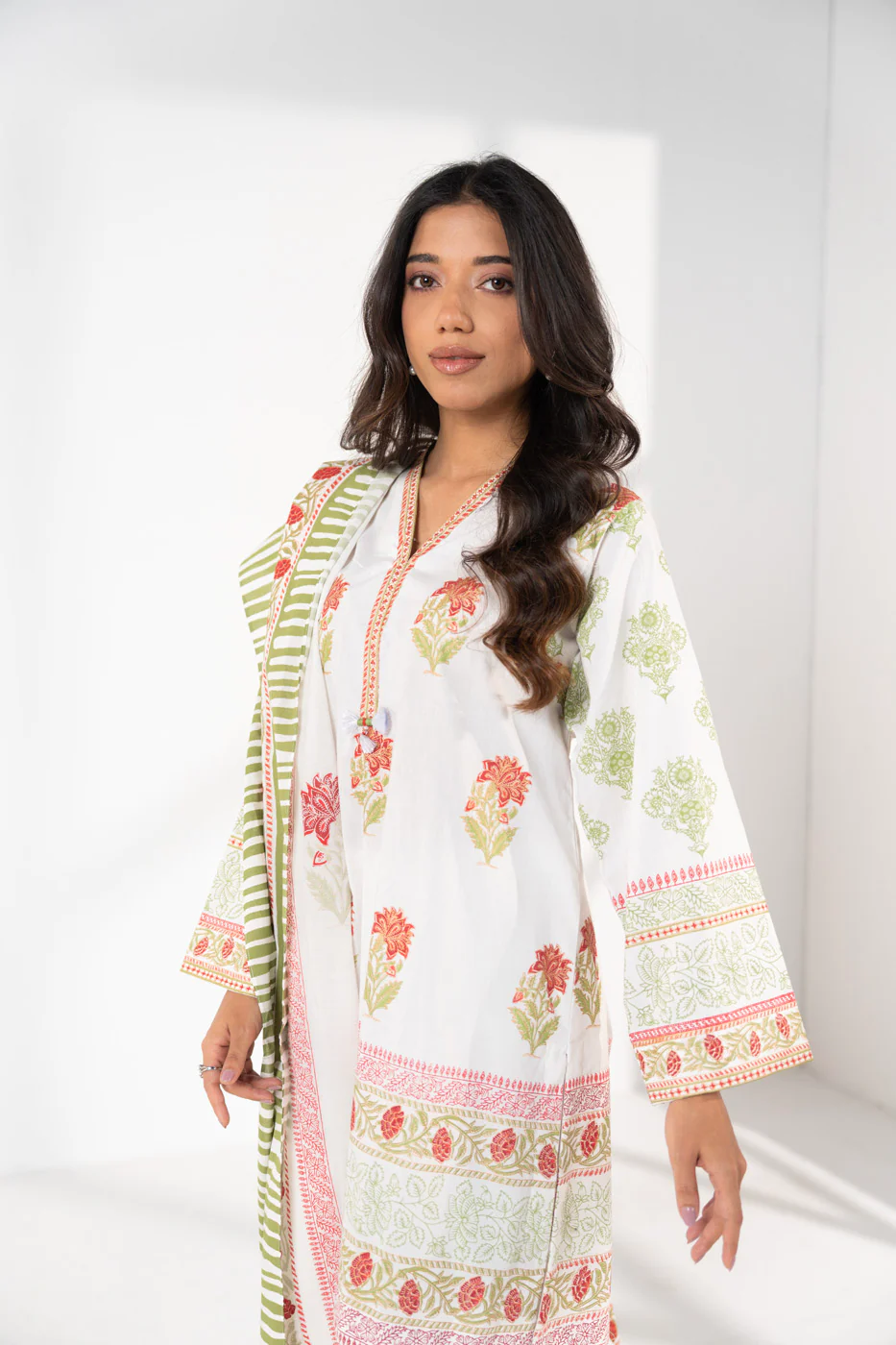 RTW  | SHIRT, TROUSER & DUPATTA - Image 5