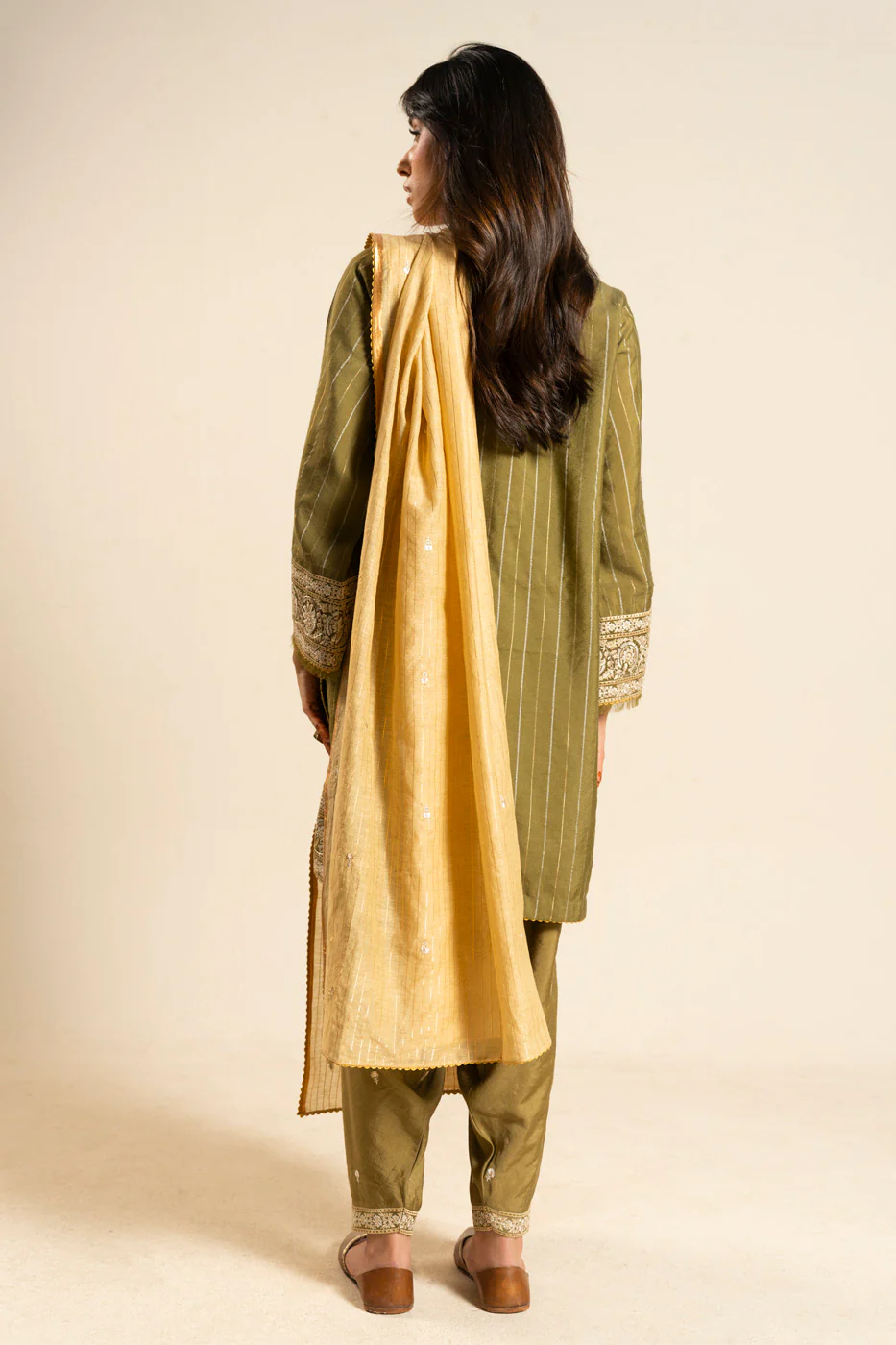 RTW | SHIRT, TROUSER & DUPATTA - Image 4