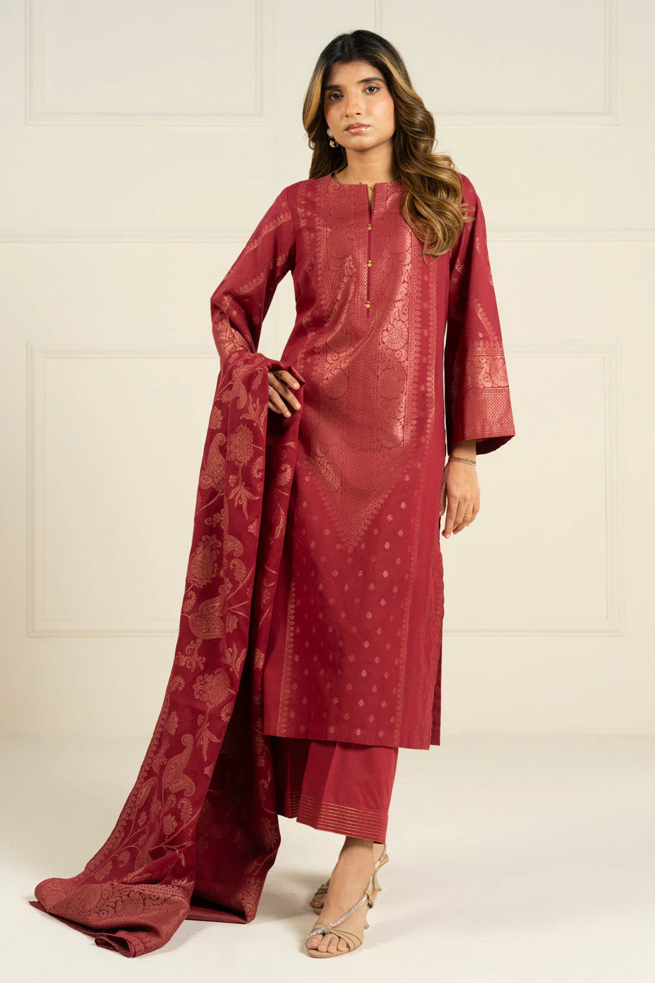 RTW | SHIRT, TROUSER & DUPATTA