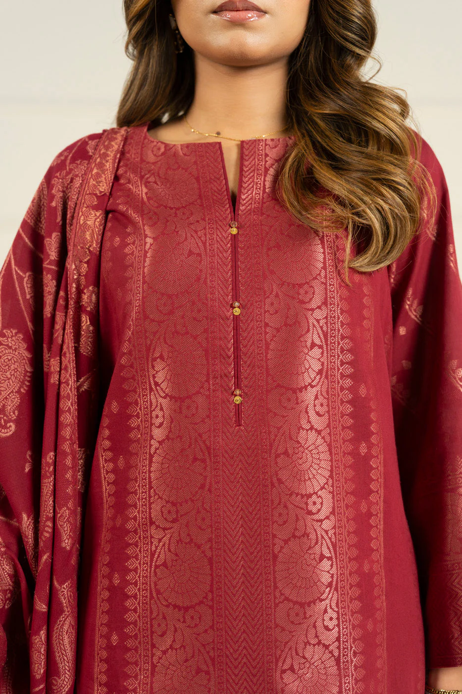 RTW | SHIRT, TROUSER & DUPATTA - Image 3