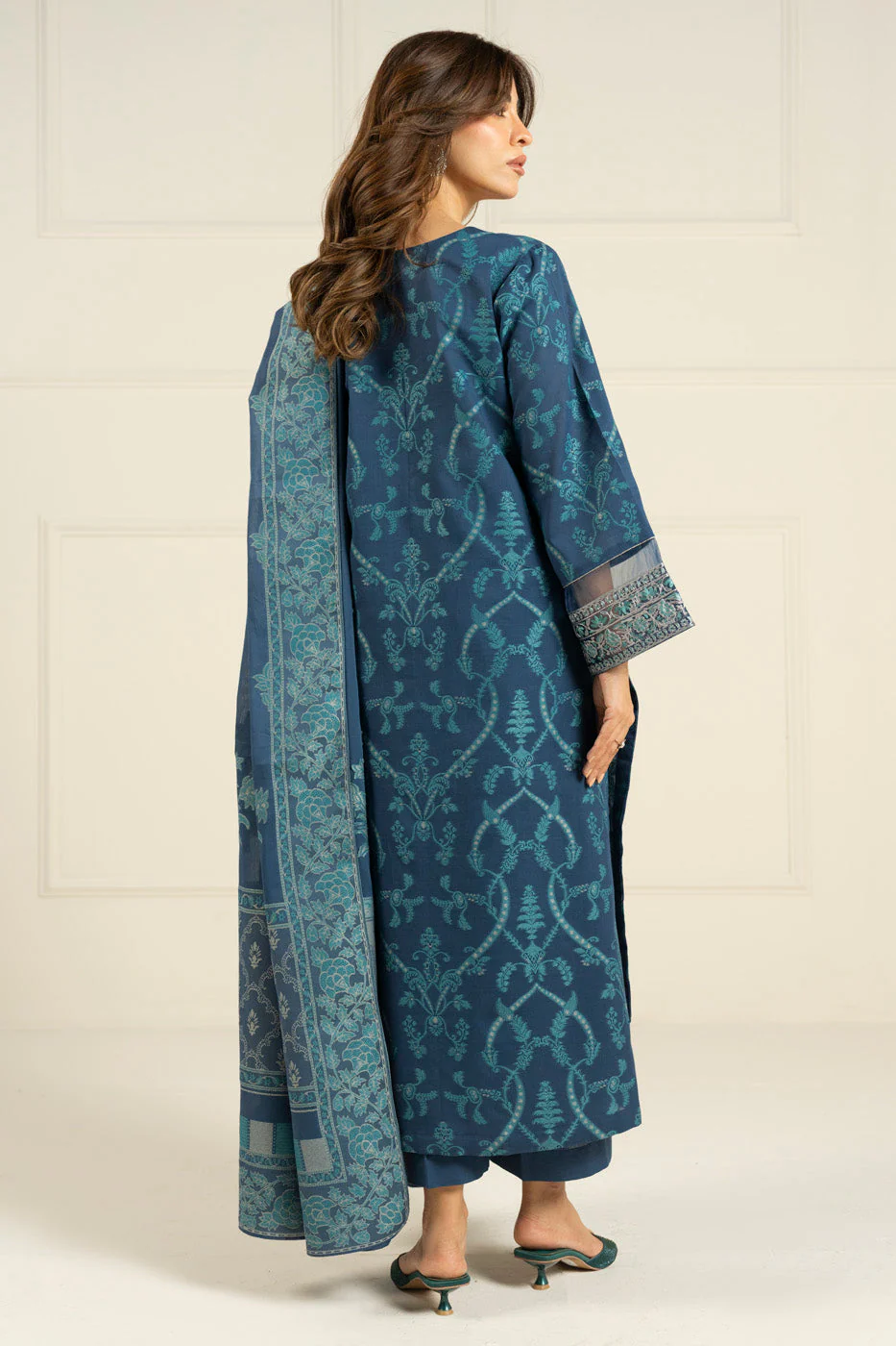 RTW | SHIRT, TROUSER & DUPATTA - Image 5