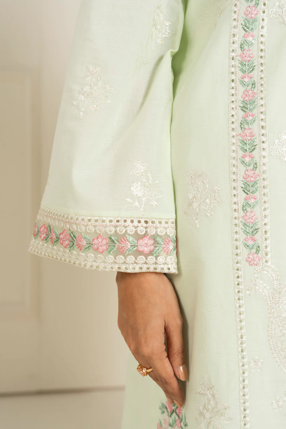 RTW | SHIRT, TROUSER & DUPATTA - Image 4