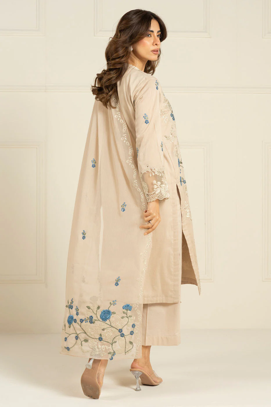 RTW | SHIRT, TROUSER & DUPATTA - Image 5