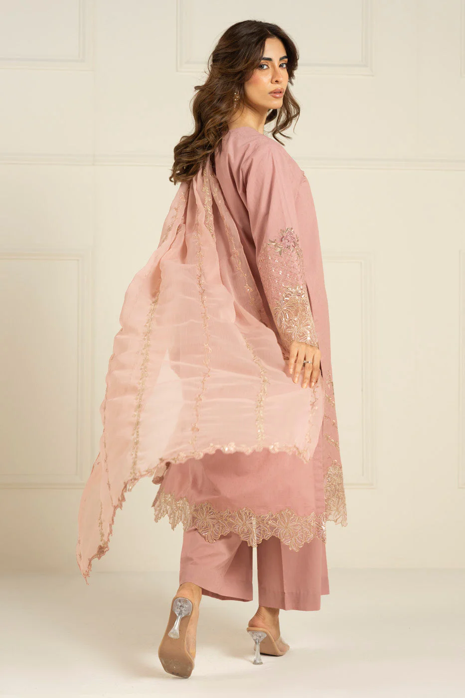 RTW | SHIRT, TROUSER & DUPATTA - Image 5