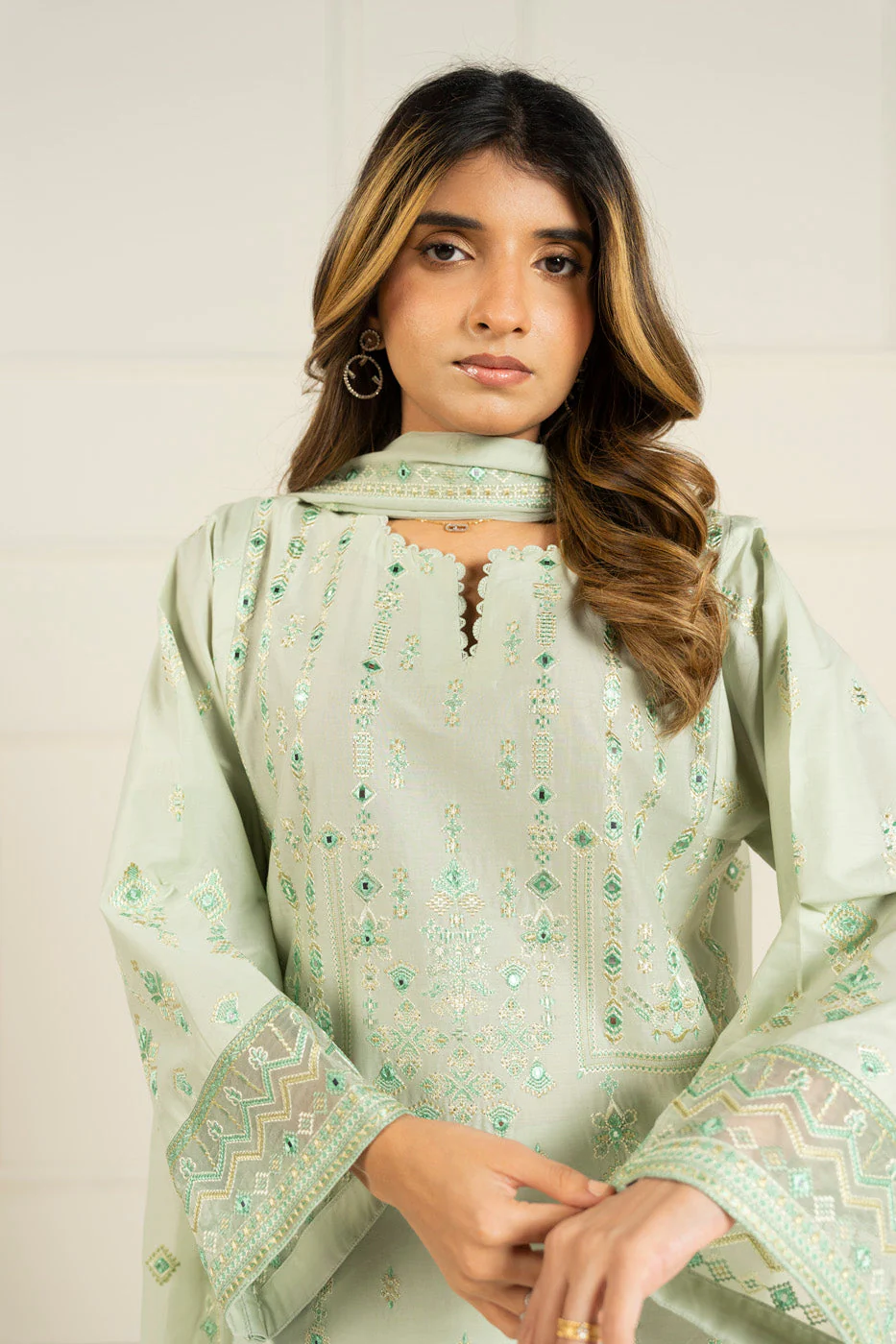 RTW | SHIRT, TROUSER & DUPATTA - Image 2