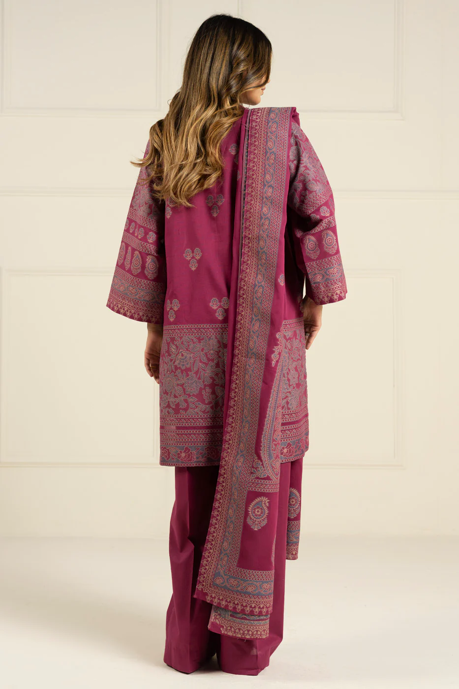 RTW | SHIRT, TROUSER & DUPATTA - Image 5