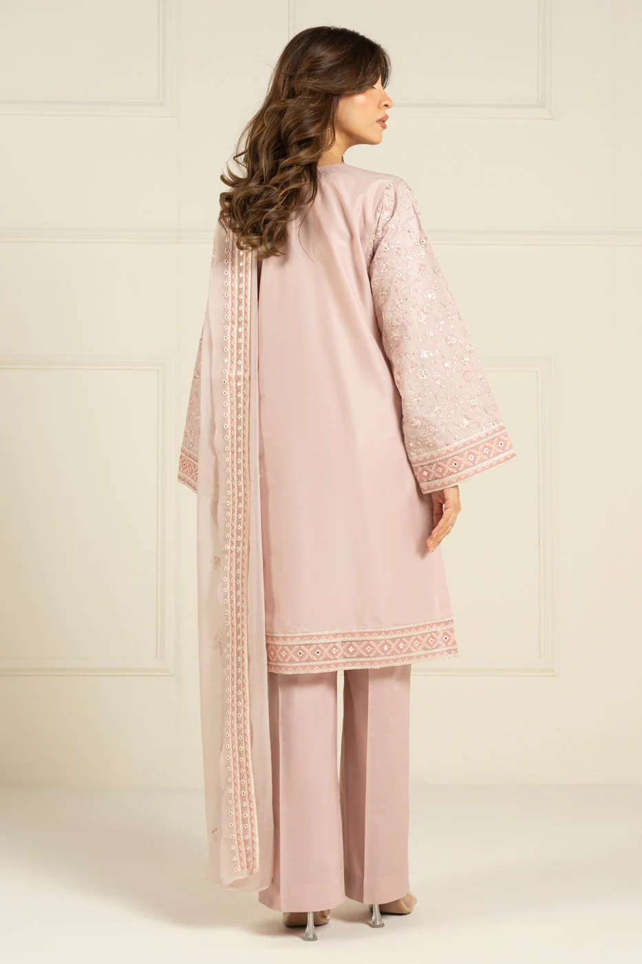 RTW | SHIRT, TROUSER & DUPATTA - Image 5