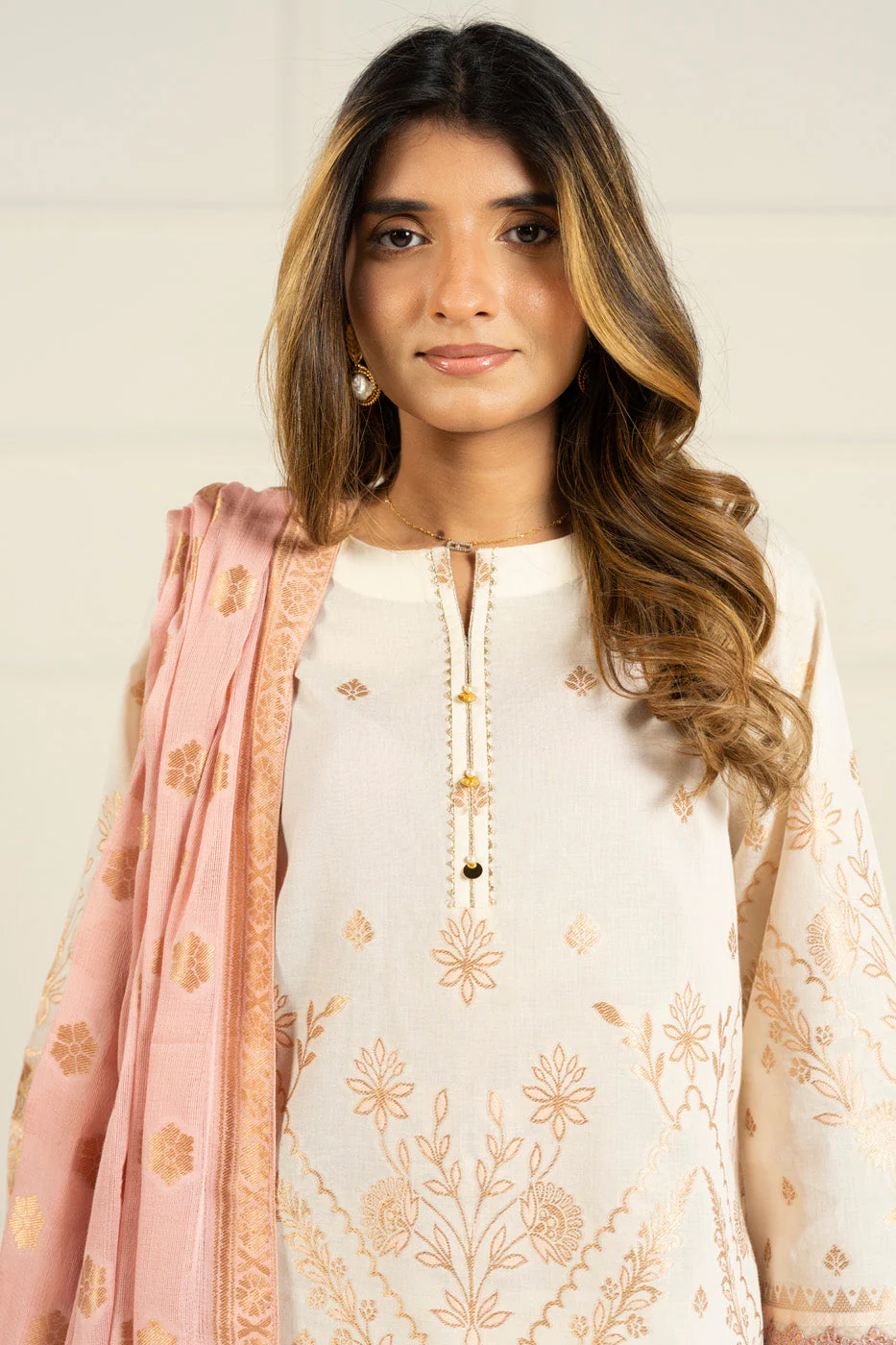 RTW | SHIRT, TROUSER & DUPATTA - Image 2