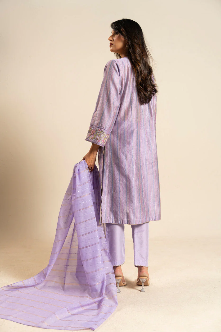 RTW | SHIRT, TROUSER & DUPATTA - Image 4