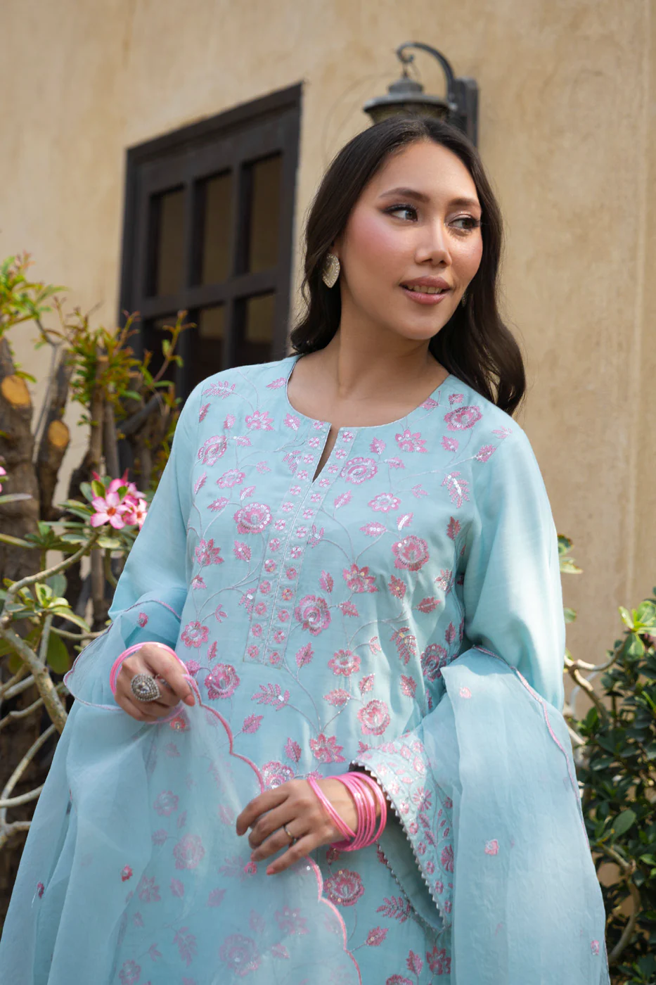RTW | SHIRT, TROUSER & DUPATTA - Image 2