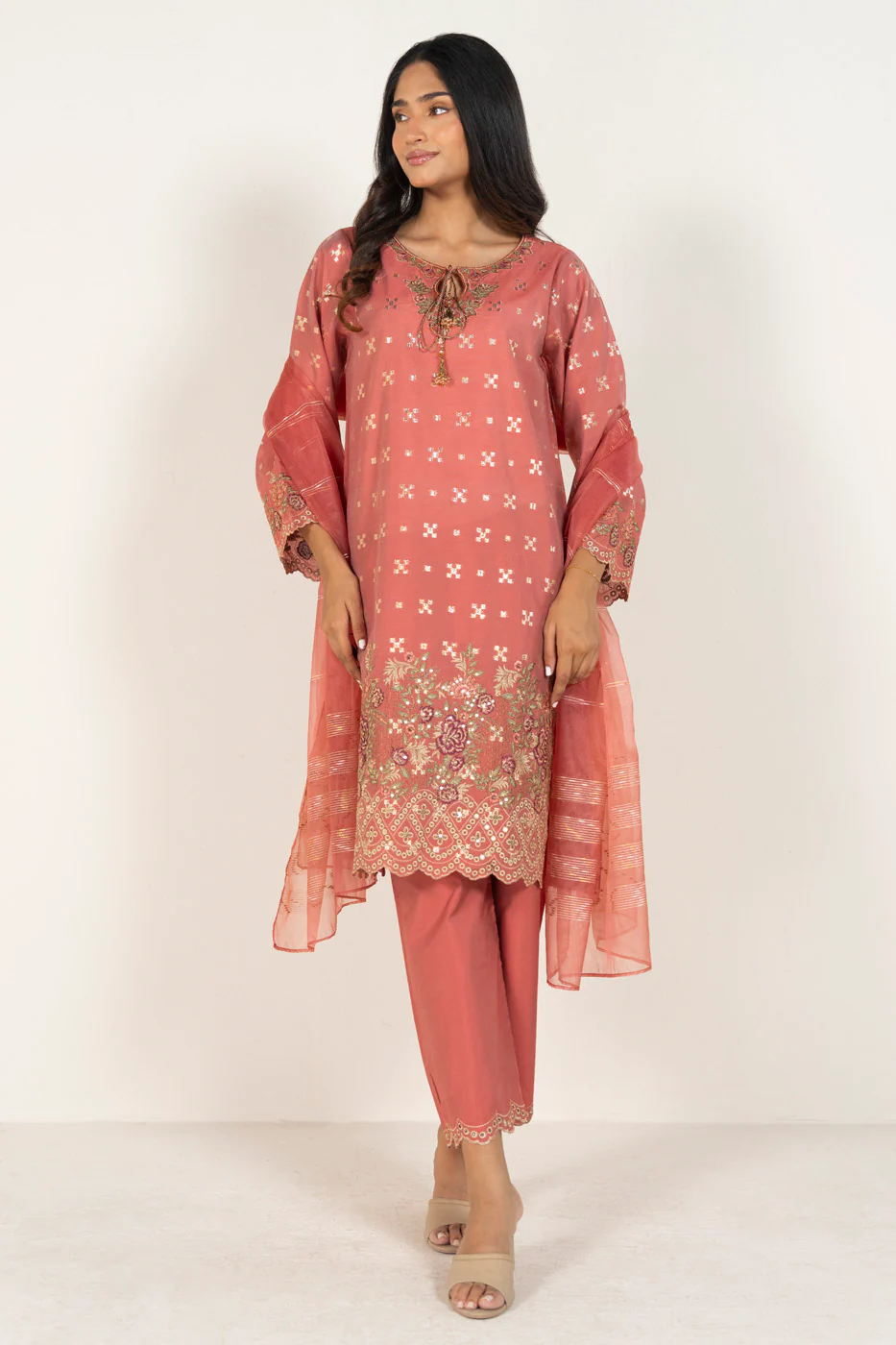 RTW | SHIRT, TROUSER & DUPATTA
