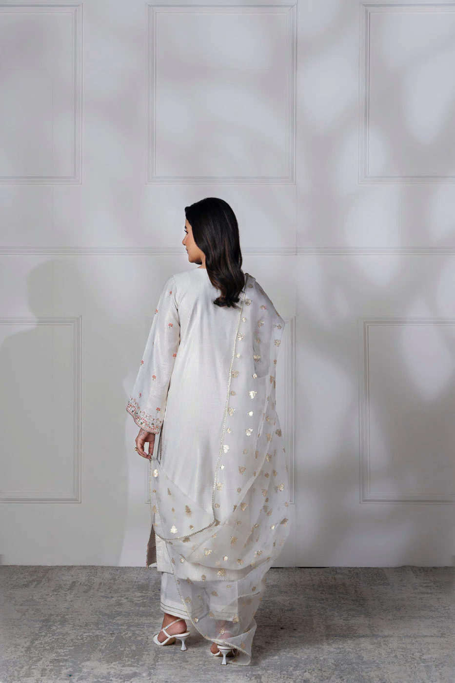 RTW | SHIRT, TROUSER & DUPATTA - Image 4