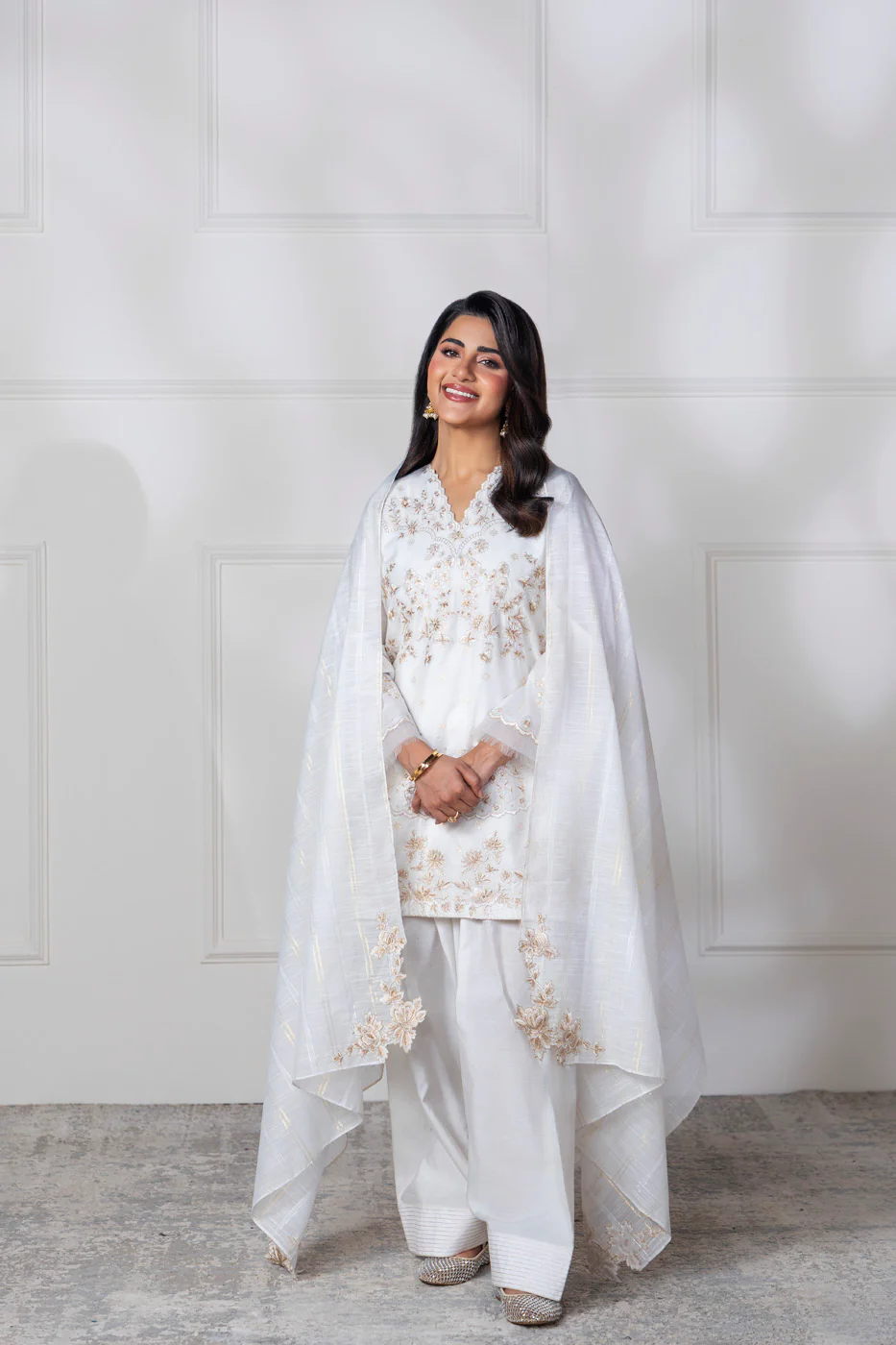 RTW | SHIRT, TROUSER & DUPATTA - Image 4