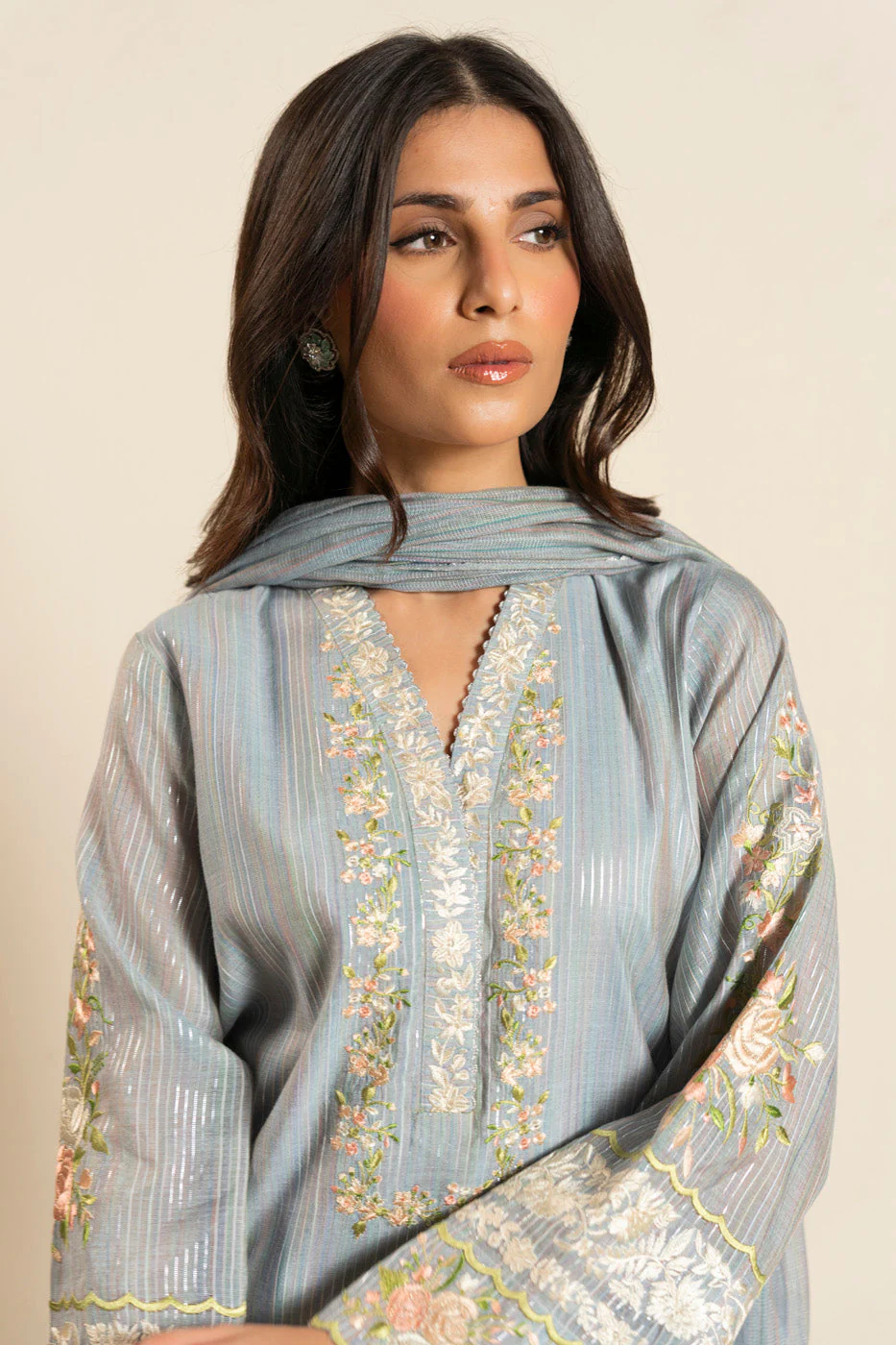 RTW | SHIRT, TROUSER & DUPATTA - Image 3