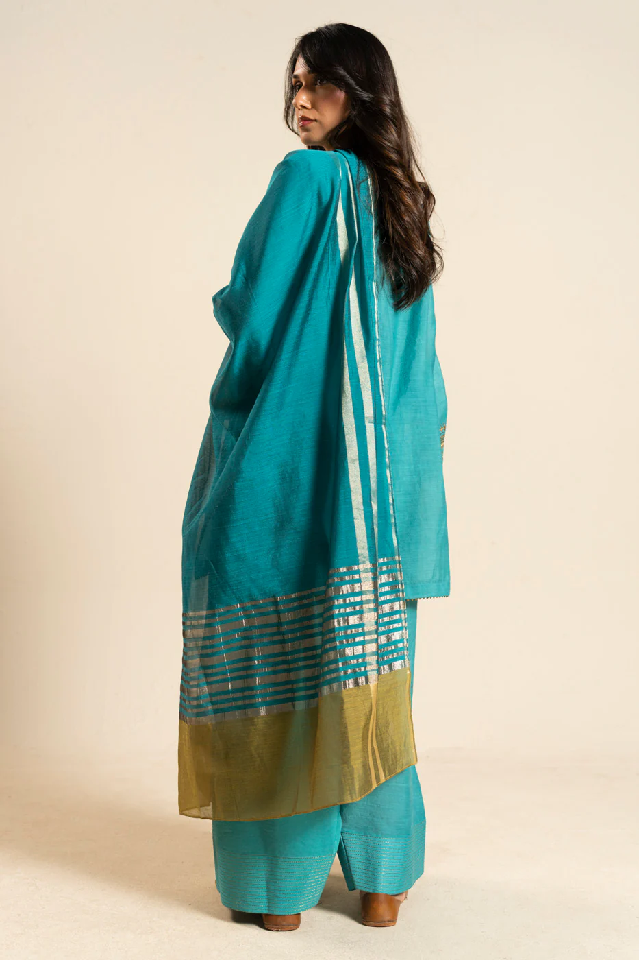 RTW | SHIRT, TROUSER & DUPATTA - Image 4