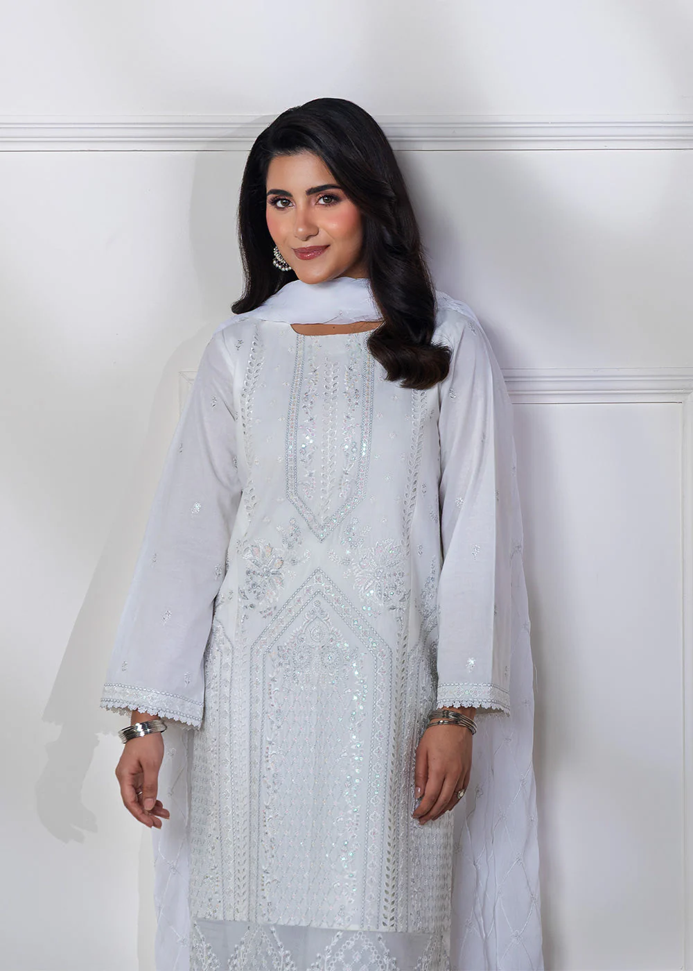 RTW | SHIRT, TROUSER & DUPATTA - Image 3