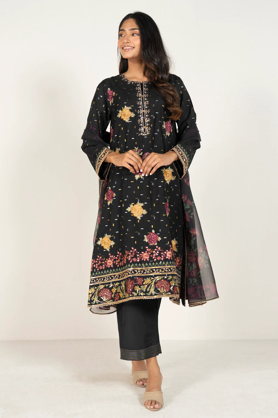 RTW | SHIRT, TROUSER & DUPATTA