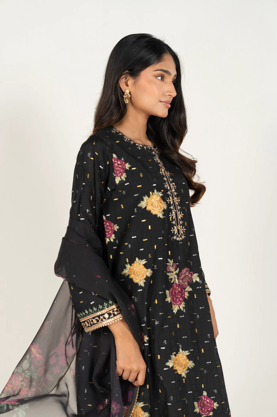 RTW | SHIRT, TROUSER & DUPATTA - Image 2