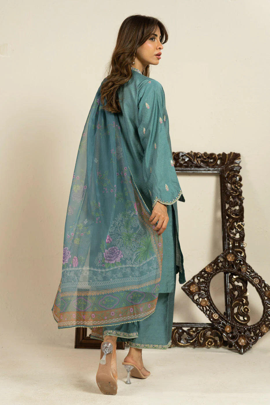 RTW | SHIRT, TROUSER & DUPATTA - Image 5