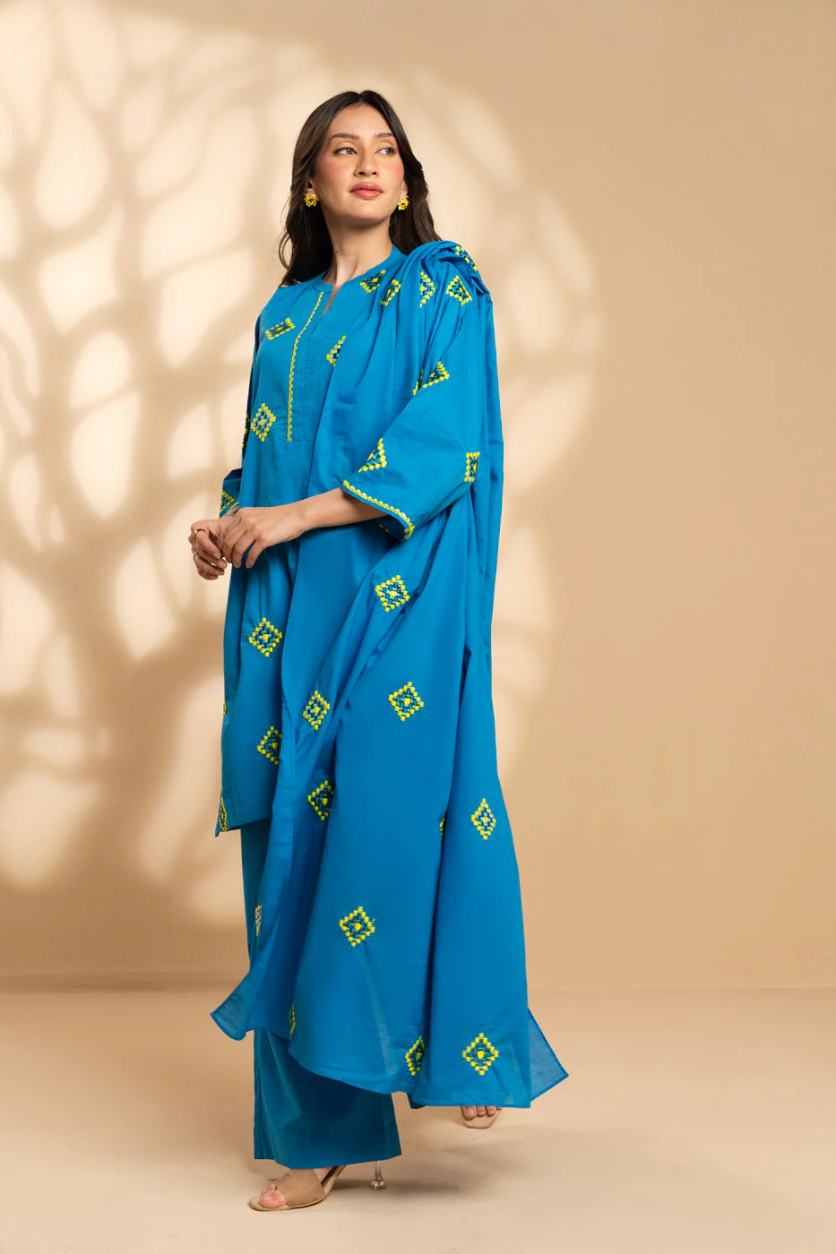RTW | SHIRT, TROUSER & DUPATTA - Image 2