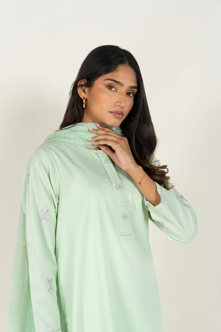 RTW | SHIRT, TROUSER & DUPATTA - Image 2