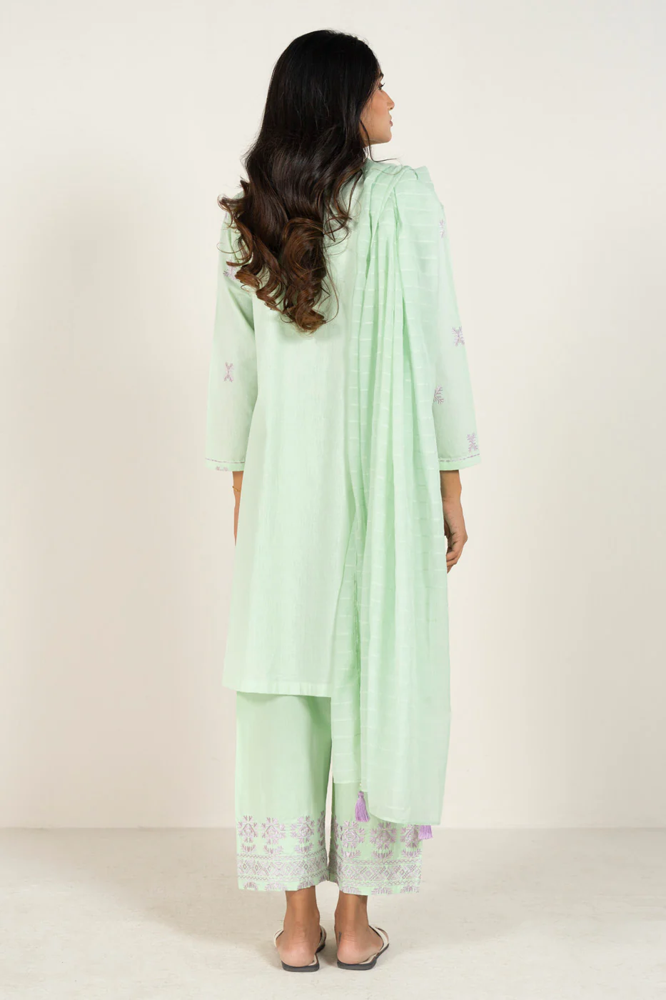 RTW | SHIRT, TROUSER & DUPATTA - Image 4