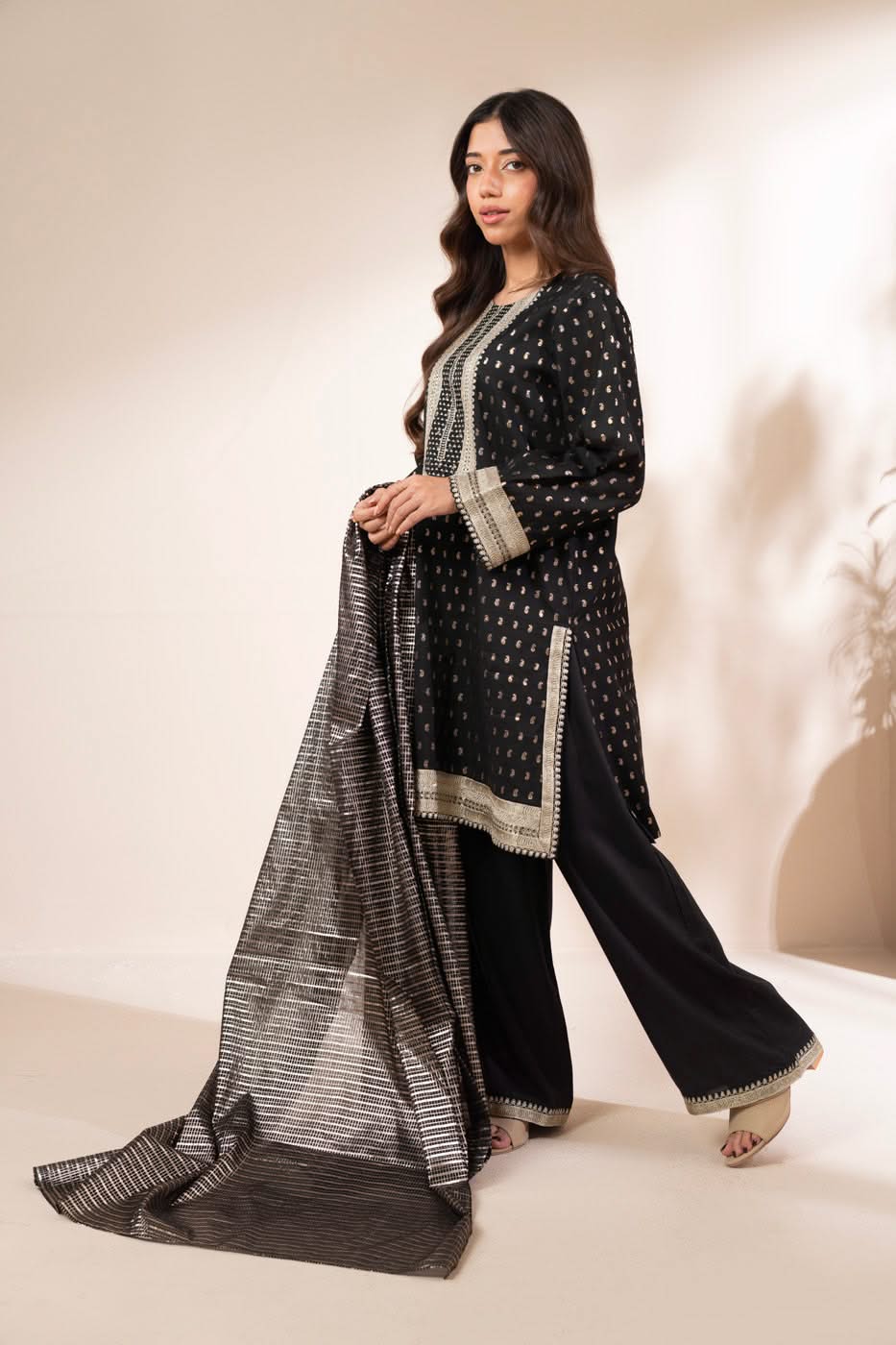 RTW | SHIRT & DUPATTA - Image 3