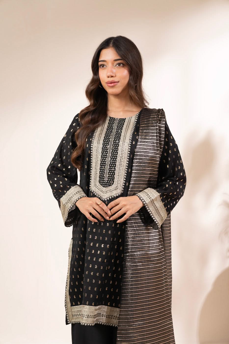 RTW | SHIRT & DUPATTA - Image 4