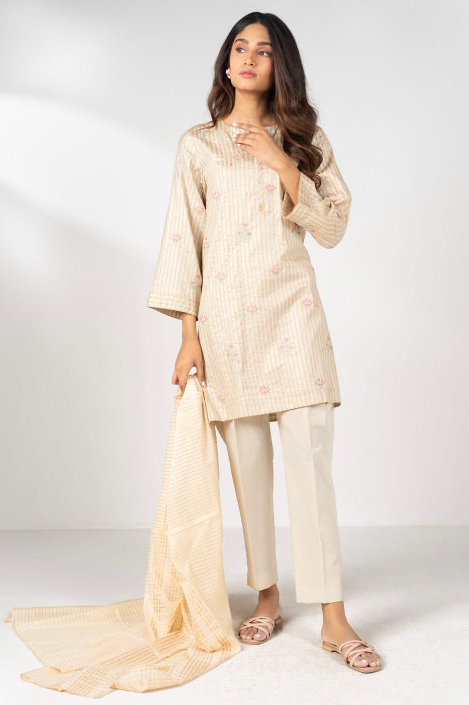 RTW | SHIRT & DUPATTA
