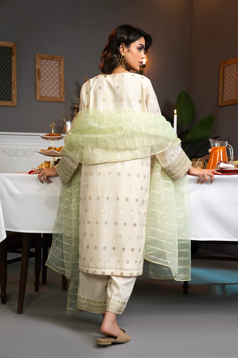 RTW | SHIRT & DUPATTA - Image 6