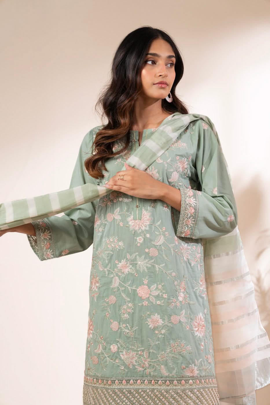 RTW | SHIRT & DUPATTA - Image 2